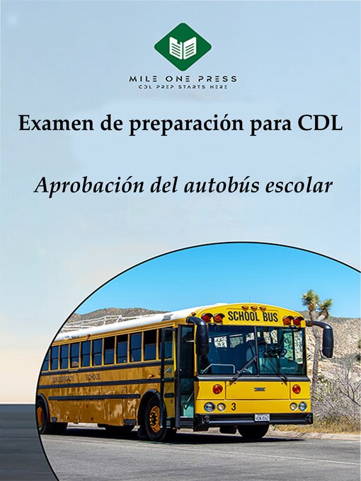 Cover image for Examen de preparación para CDL